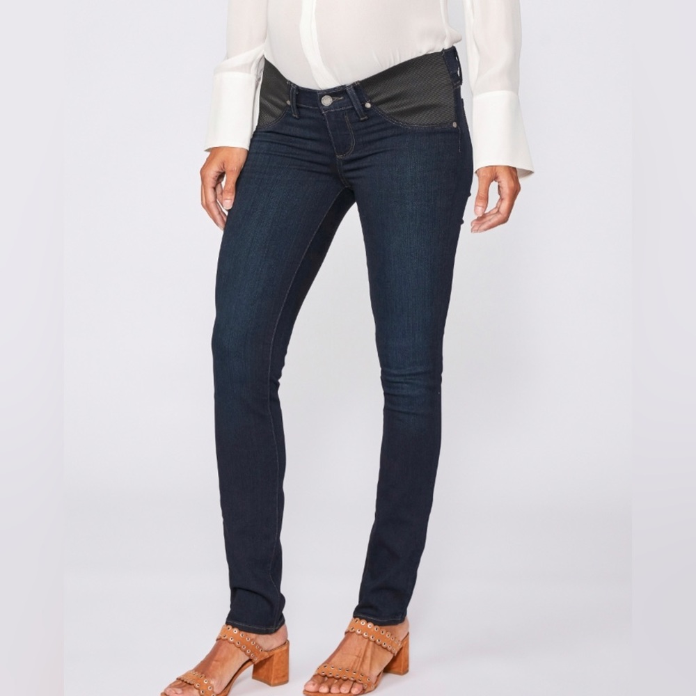 PAIGE MATERNITY skinny ankle denim jeans. Size 28
